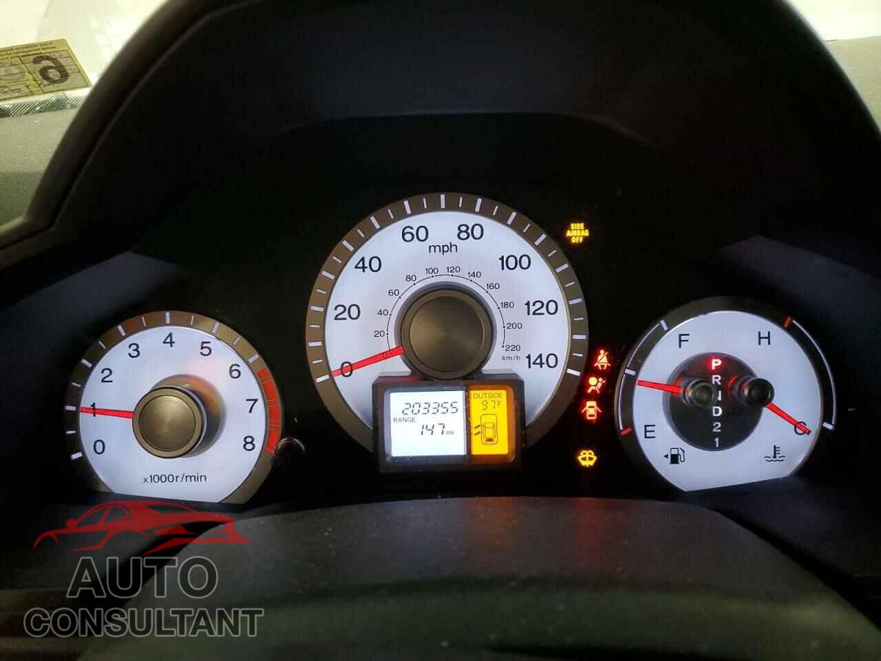 HONDA PILOT 2010 - 5FNYF3H57AB014242
