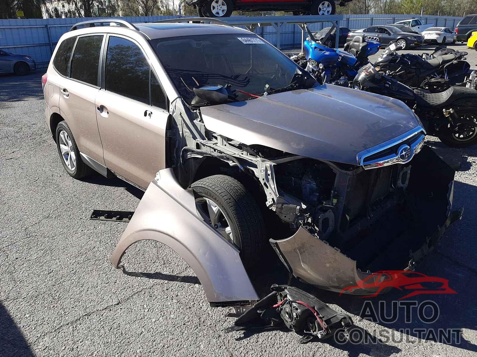 SUBARU FORESTER 2016 - JF2SJAGC5GH498804