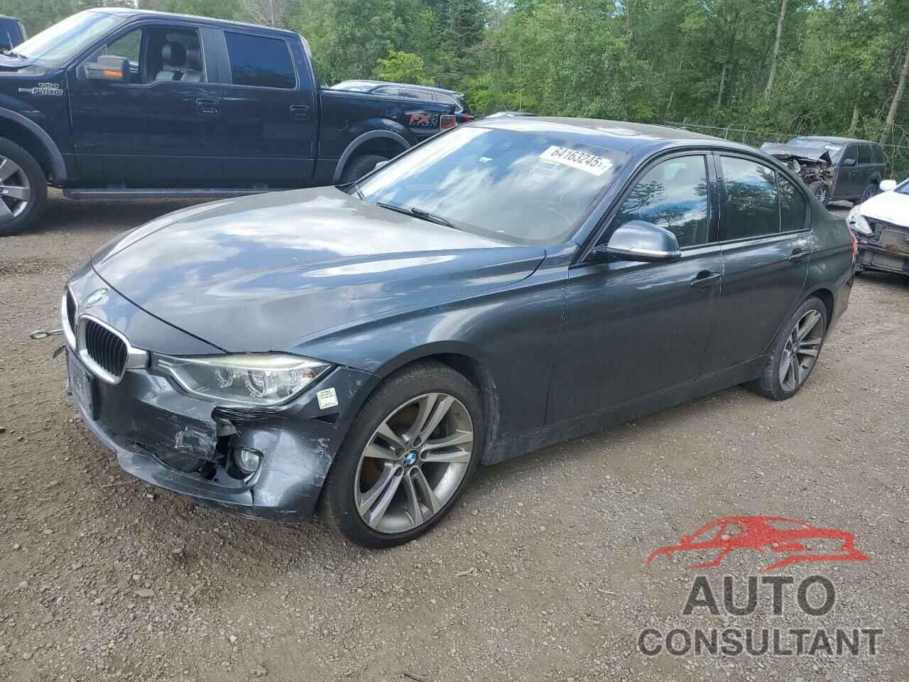 BMW 3 SERIES 2013 - WBA3B3C54DF535624