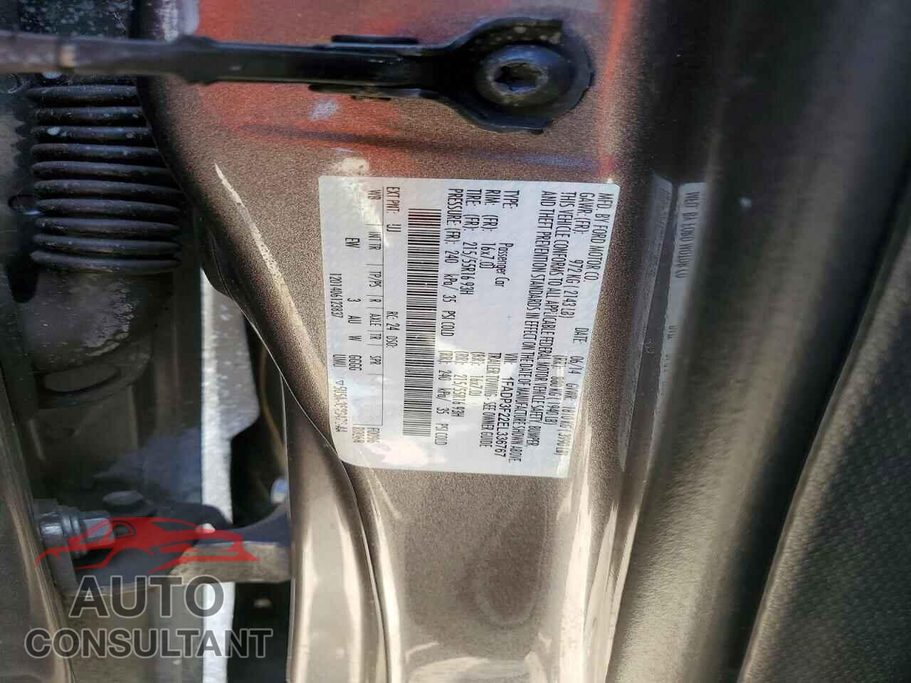 FORD FOCUS 2014 - 1FADP3F22EL336767