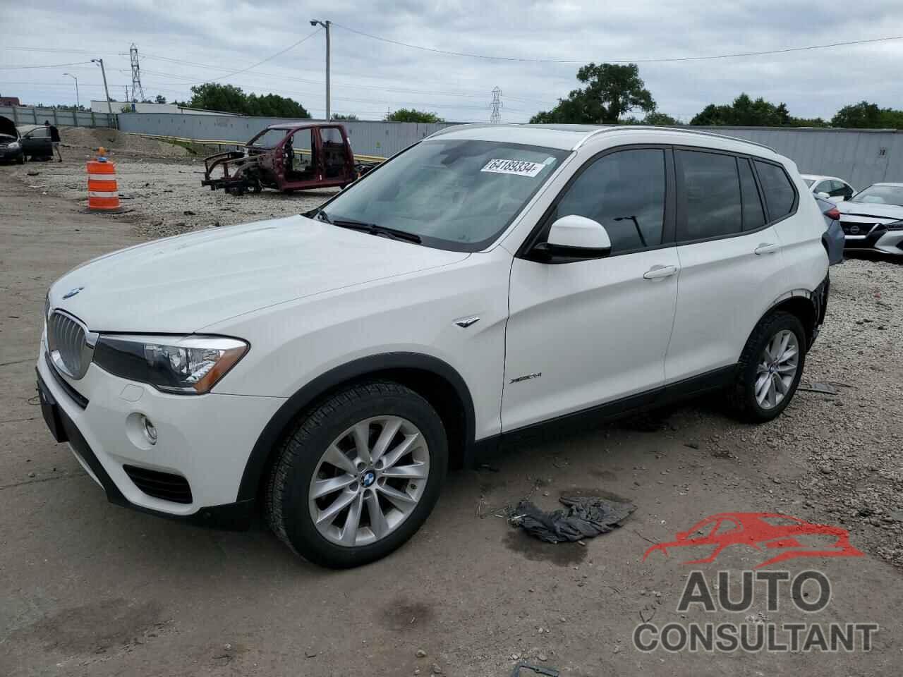 BMW X3 2016 - 5UXWX9C52G0D76888