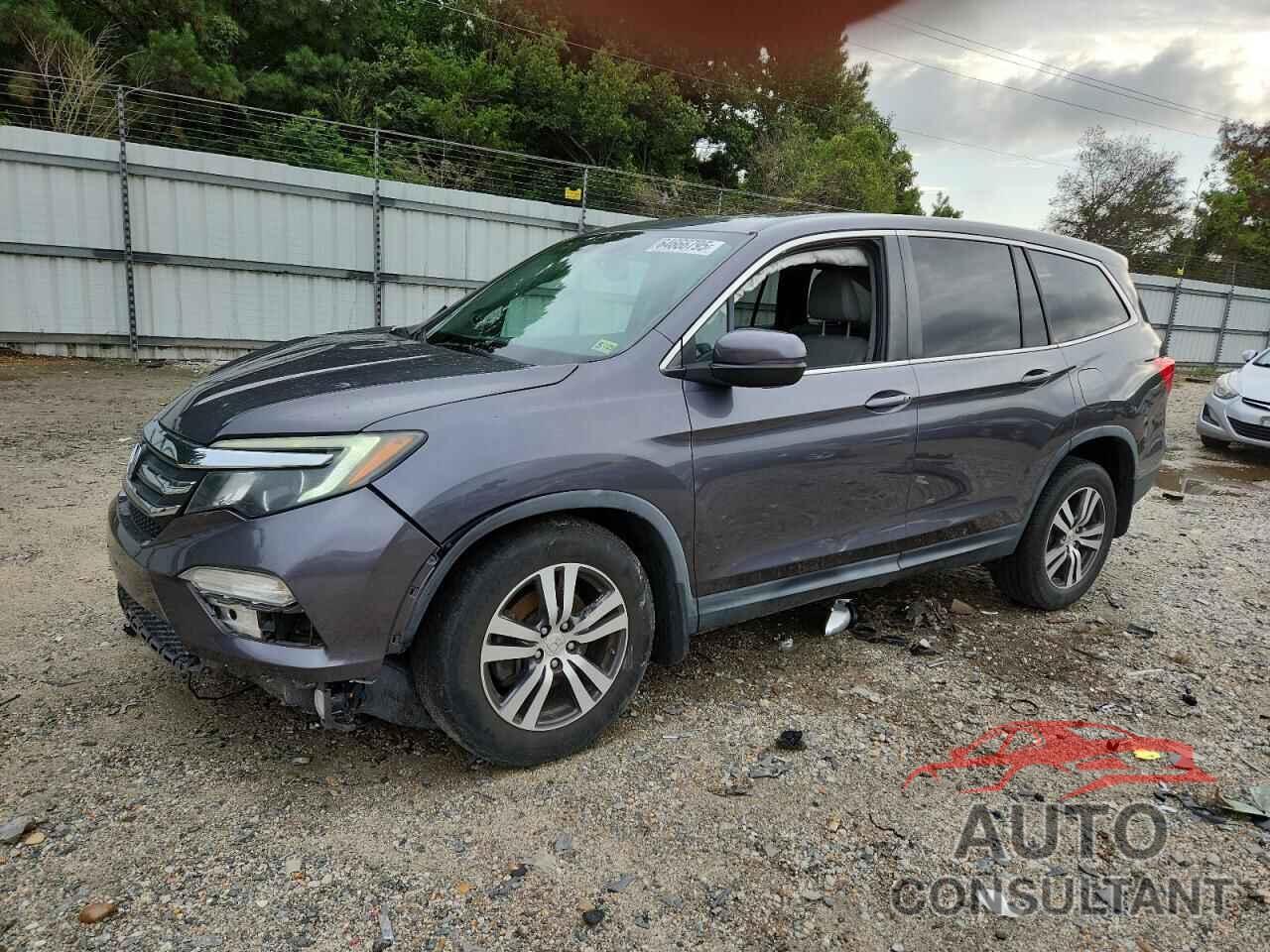 HONDA PILOT 2017 - 5FNYF5H53HB014308