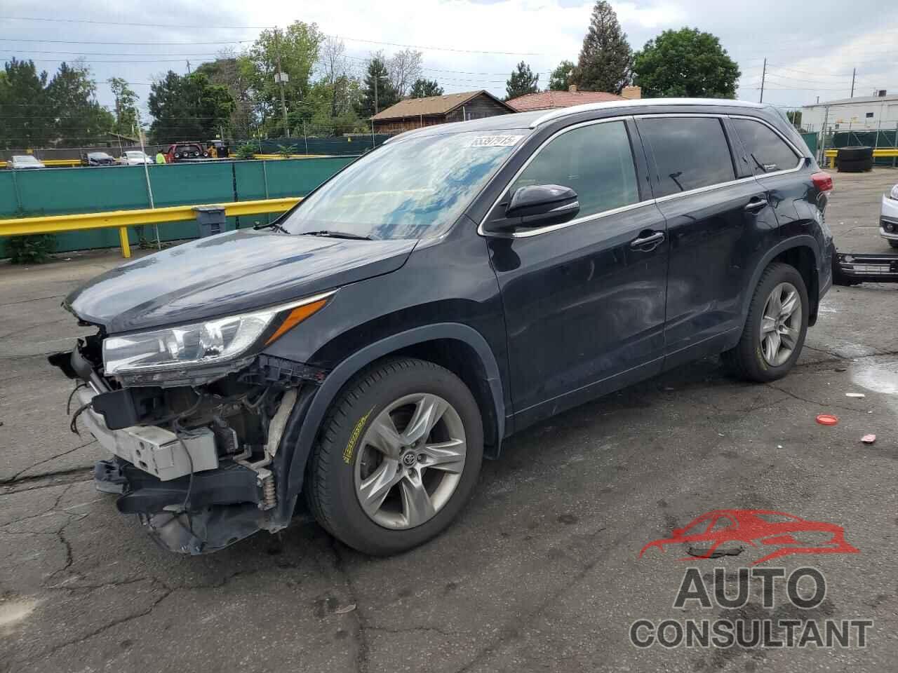 TOYOTA HIGHLANDER 2017 - 5TDDZRFHXHS420009