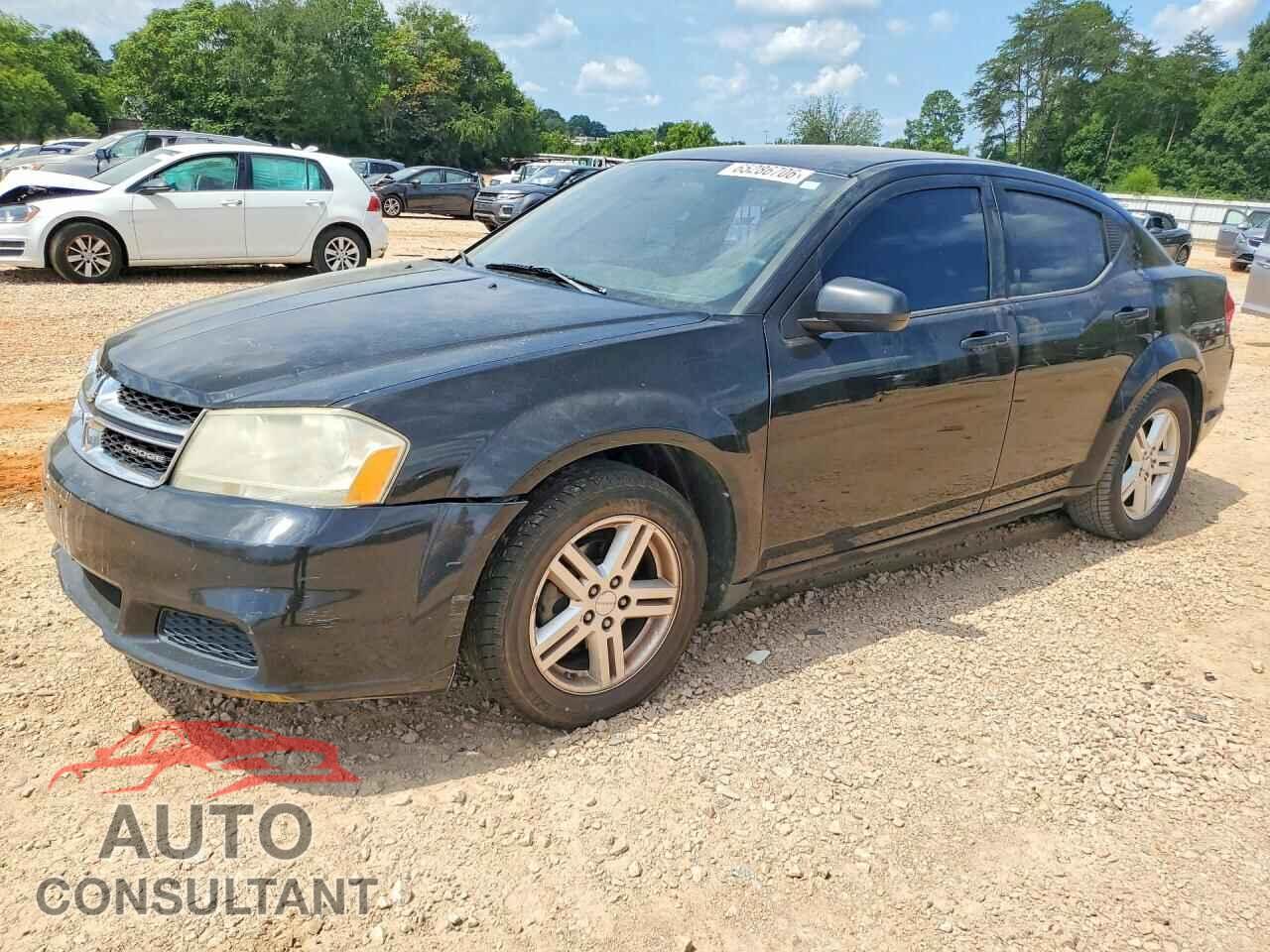 DODGE AVENGER 2012 - 1C3CDZCB0CN126194