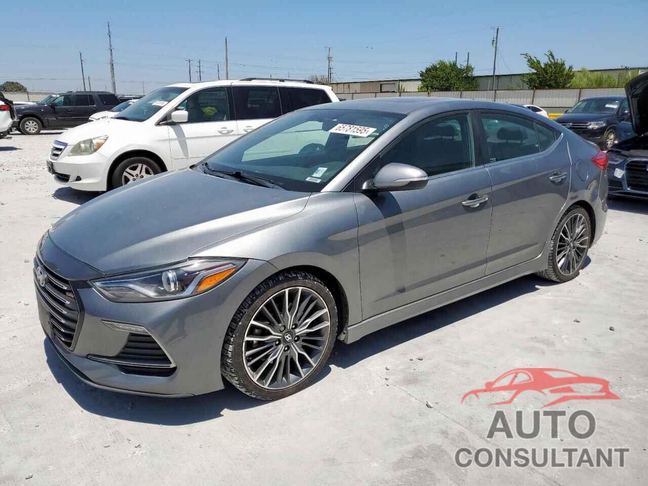 HYUNDAI ELANTRA 2018 - KMHD04LB6JU538956