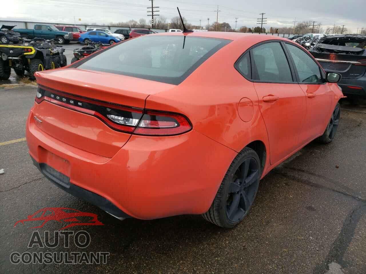 DODGE DART 2016 - 1C3CDFBB2GD644576