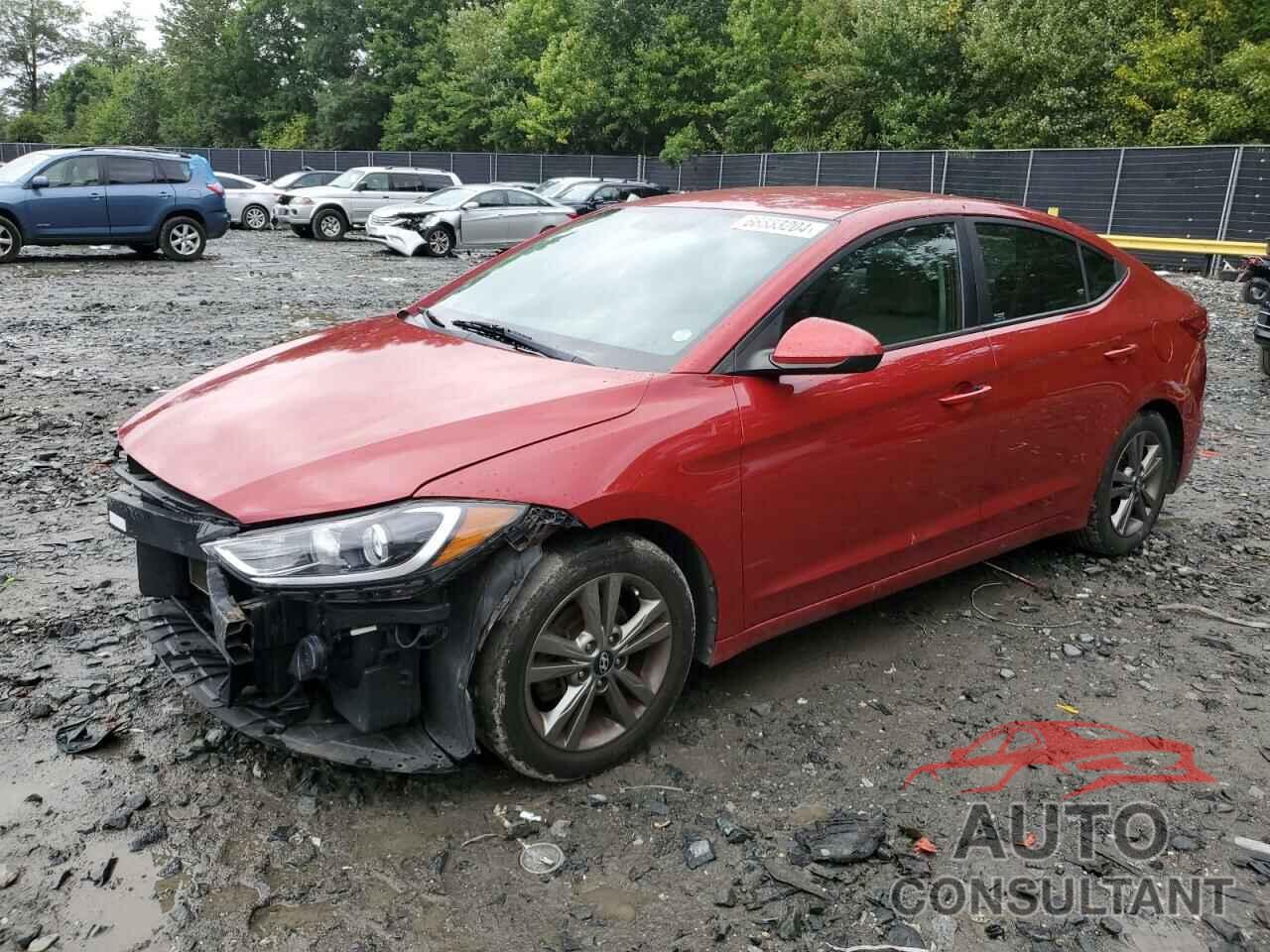 HYUNDAI ELANTRA 2018 - 5NPD84LF0JH237707