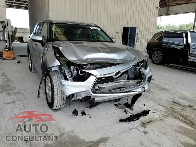 TOYOTA HIGHLANDER 2021 - 5TDZZRAH1MS080448