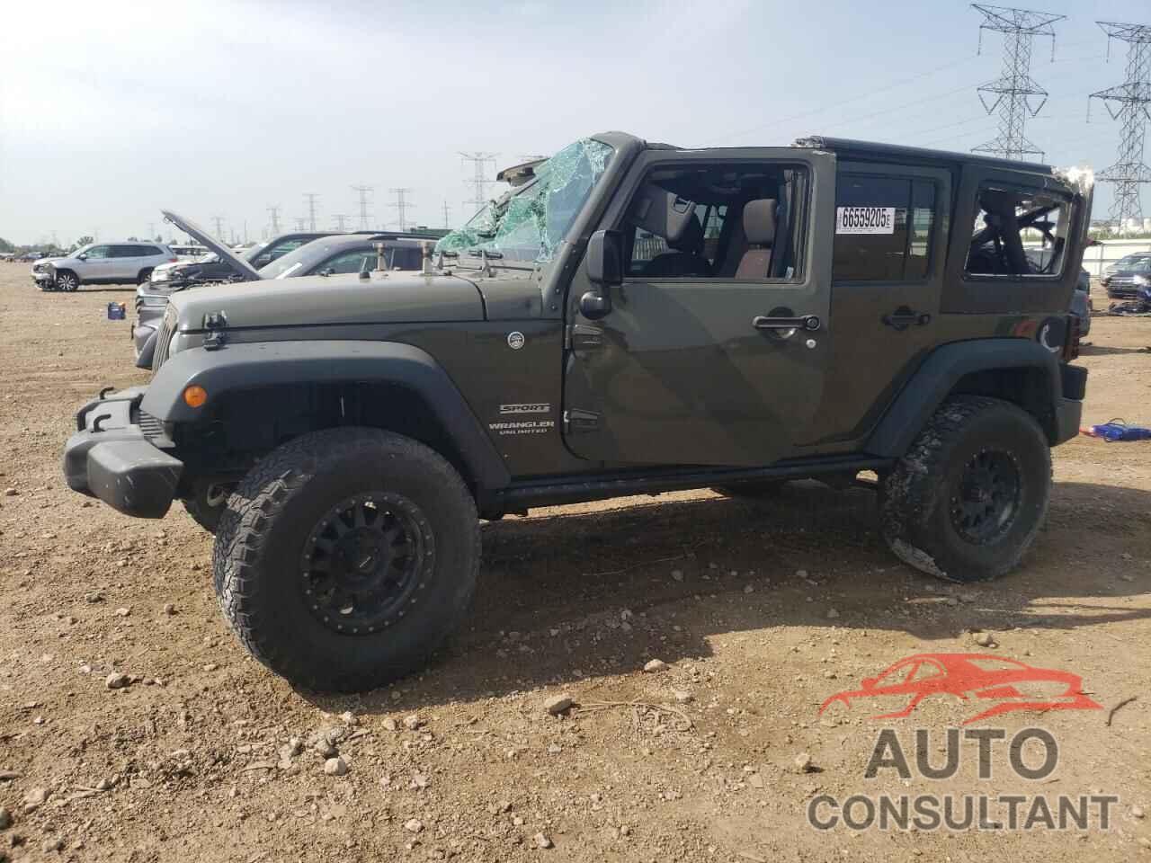 JEEP WRANGLER 2016 - 1C4BJWDG1GL160932