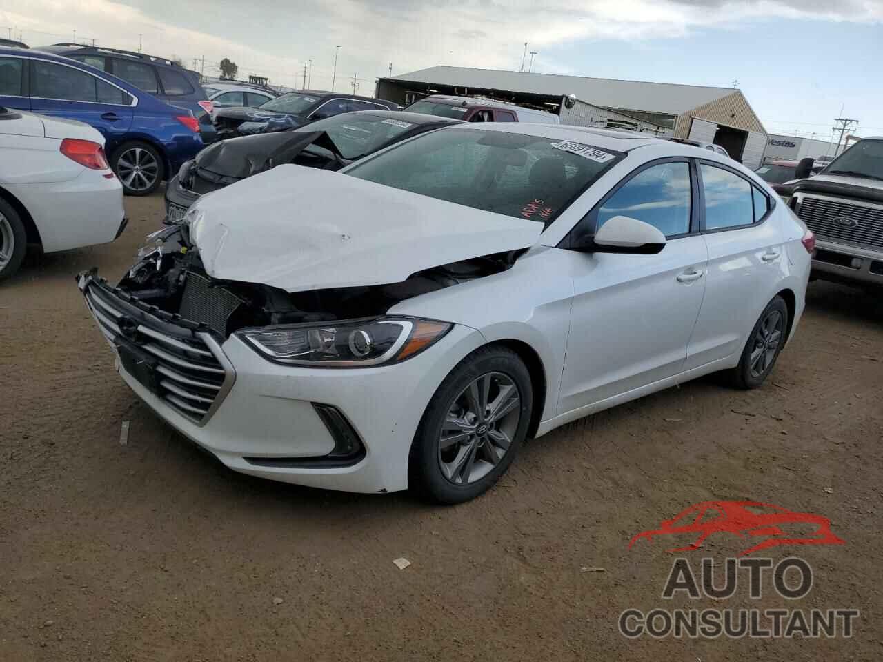 HYUNDAI ELANTRA 2018 - 5NPD84LF5JH380278