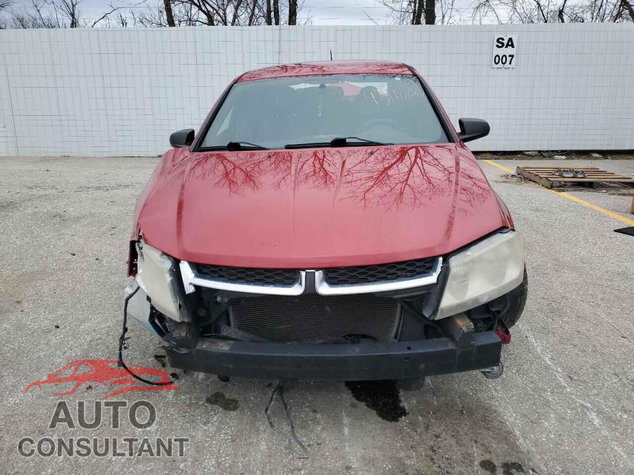 DODGE AVENGER 2013 - 1C3CDZAG2DN757514