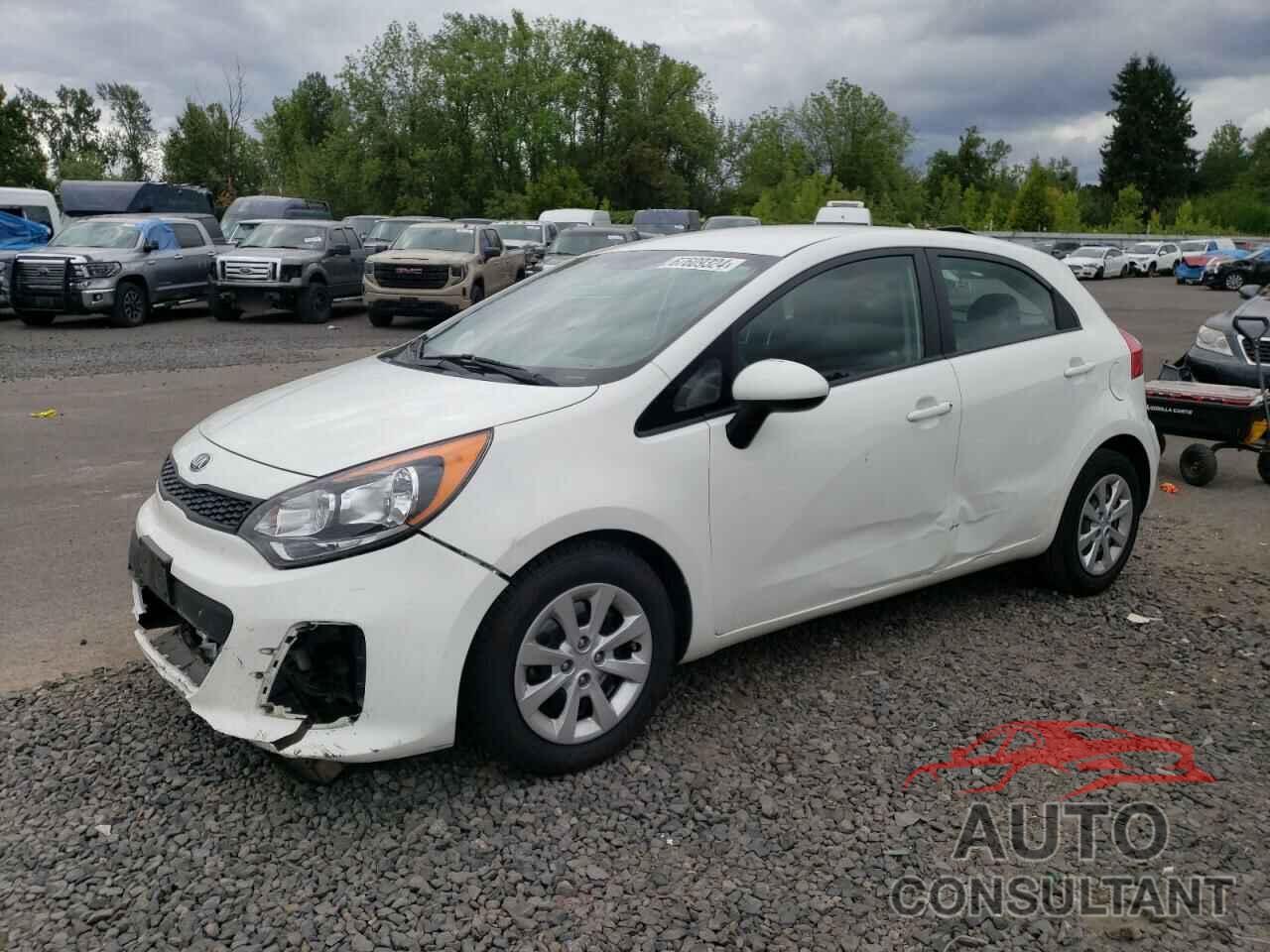 KIA RIO 2016 - KNADM5A3XG6646274