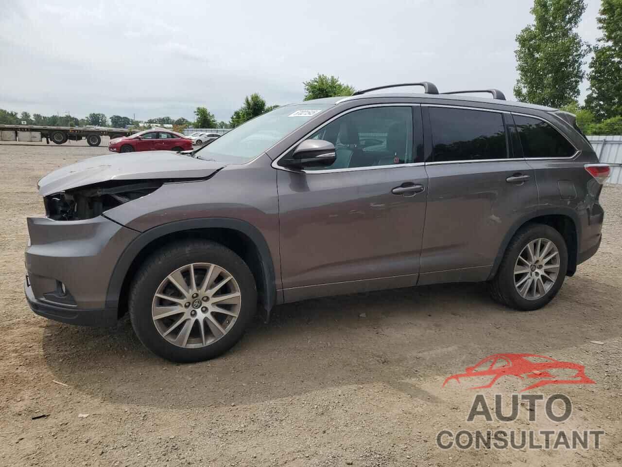 TOYOTA HIGHLANDER 2016 - 5TDJKRFH2GS278888
