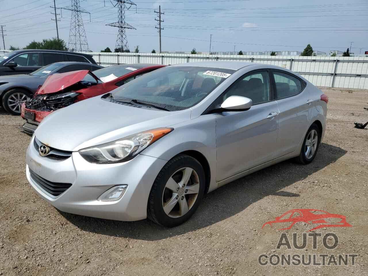 HYUNDAI ELANTRA 2012 - KMHDH4AE5CU323061