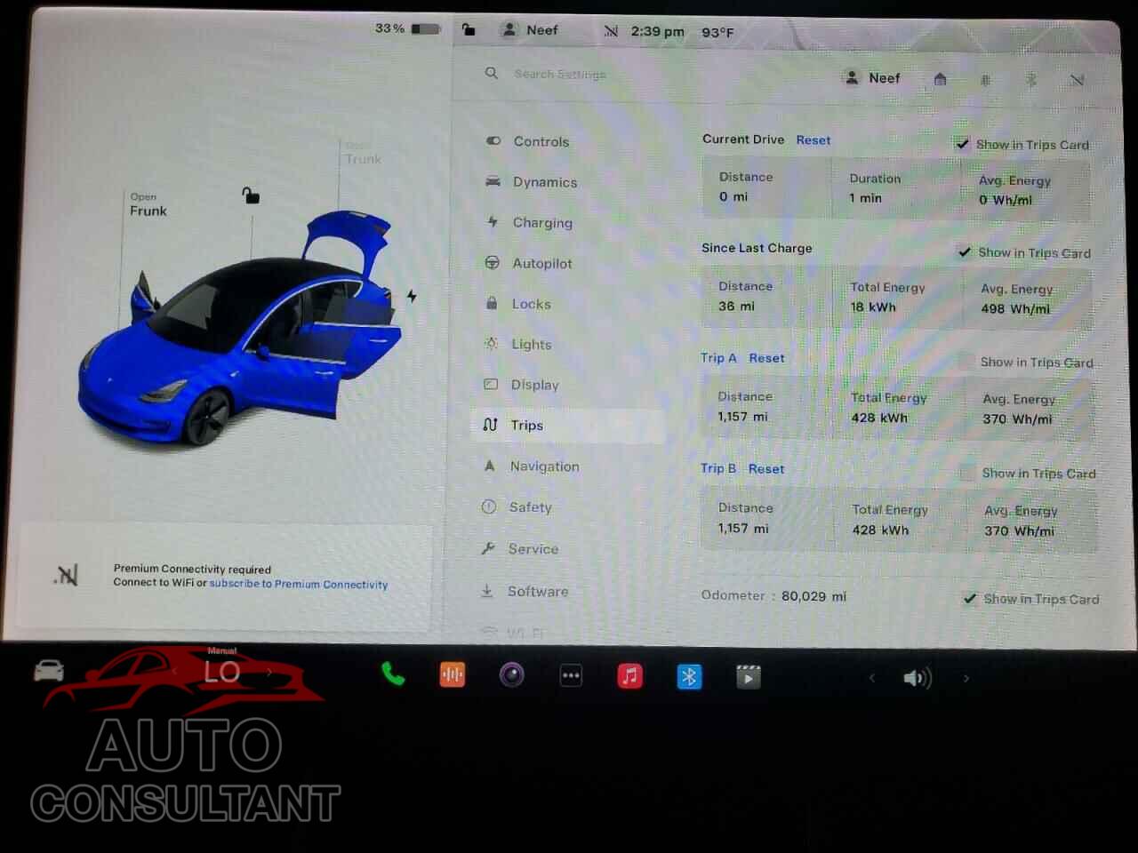 TESLA MODEL 3 2019 - 5YJ3E1EA7KF325206