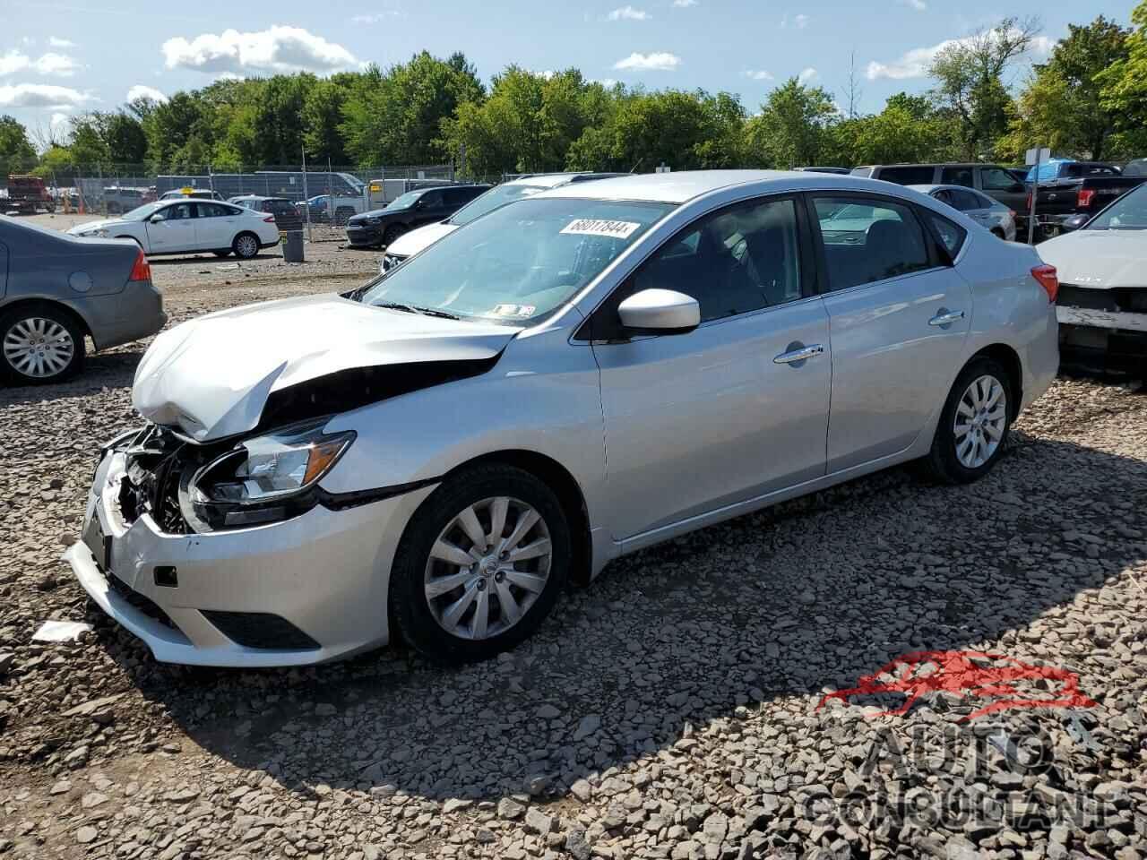 NISSAN SENTRA 2017 - 3N1AB7AP5HY387636