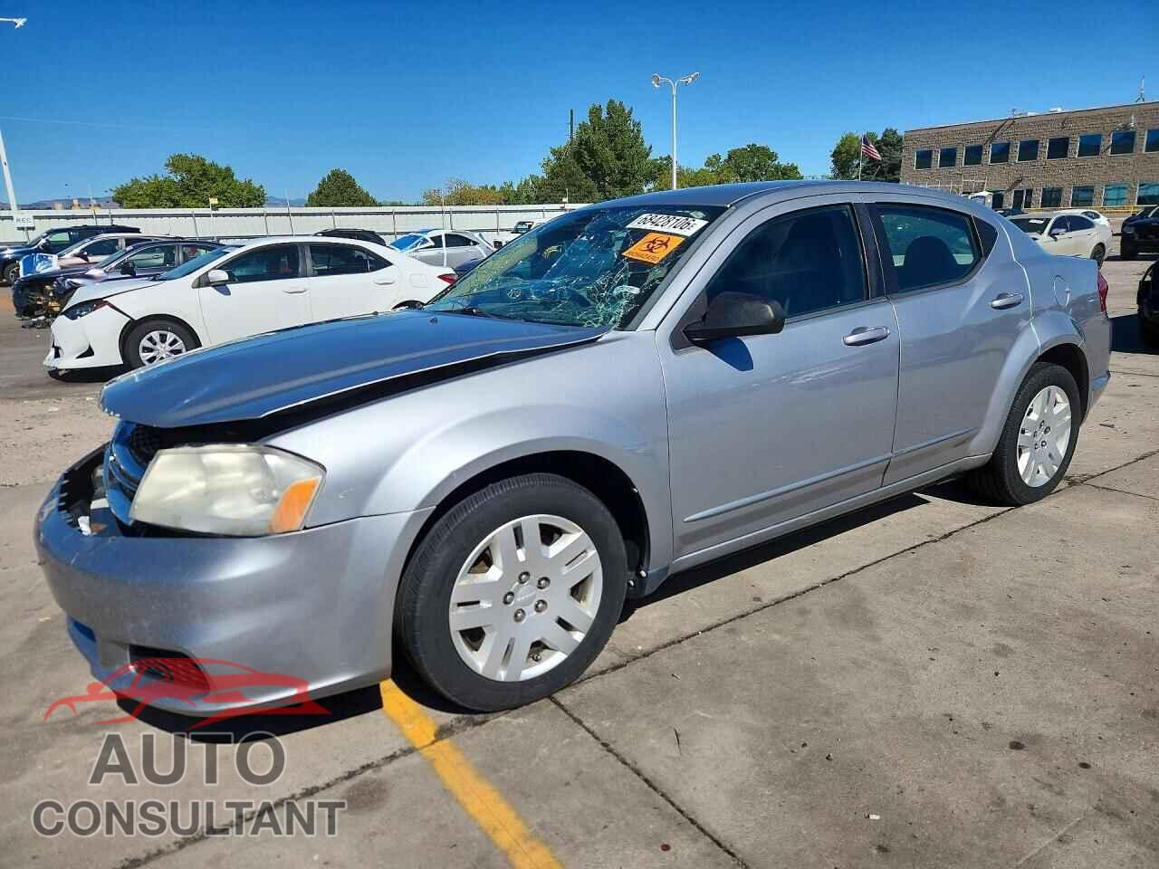 DODGE AVENGER 2013 - 1C3CDZAB4DN773248