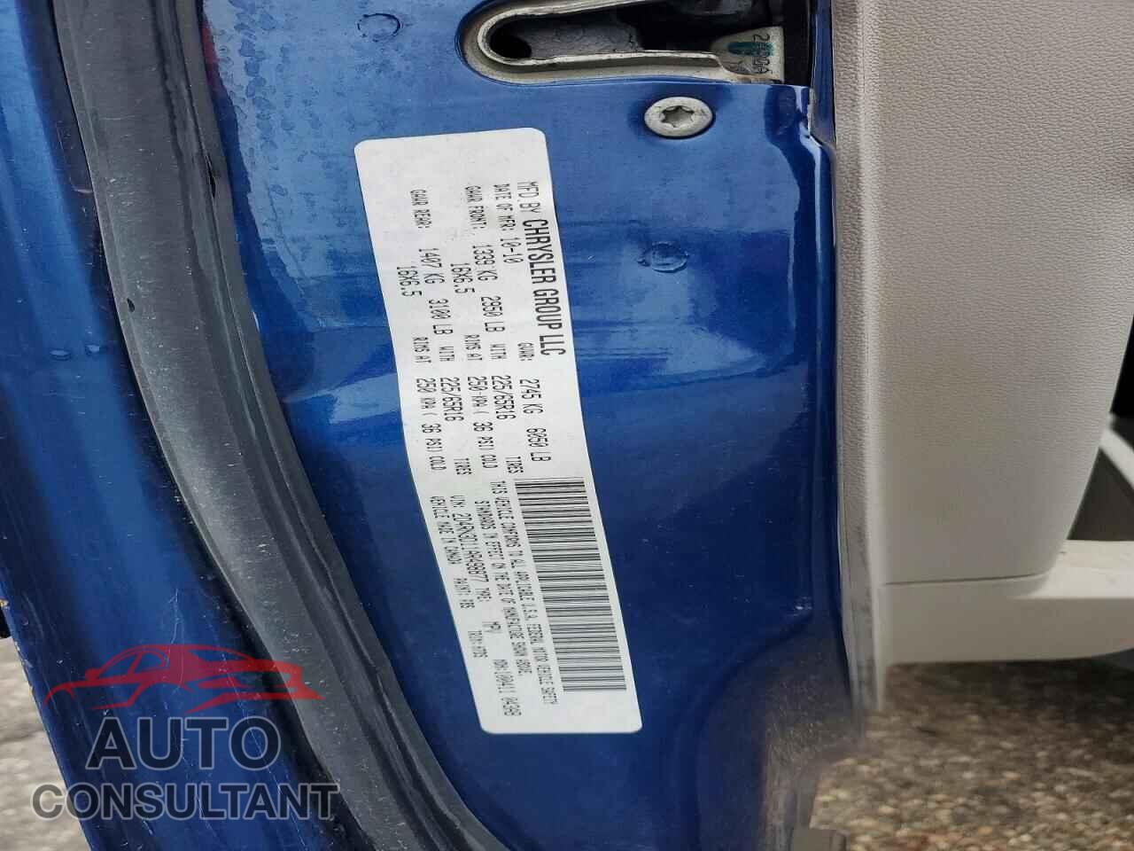 DODGE CARAVAN 2010 - 2D4RN3D11AR498877