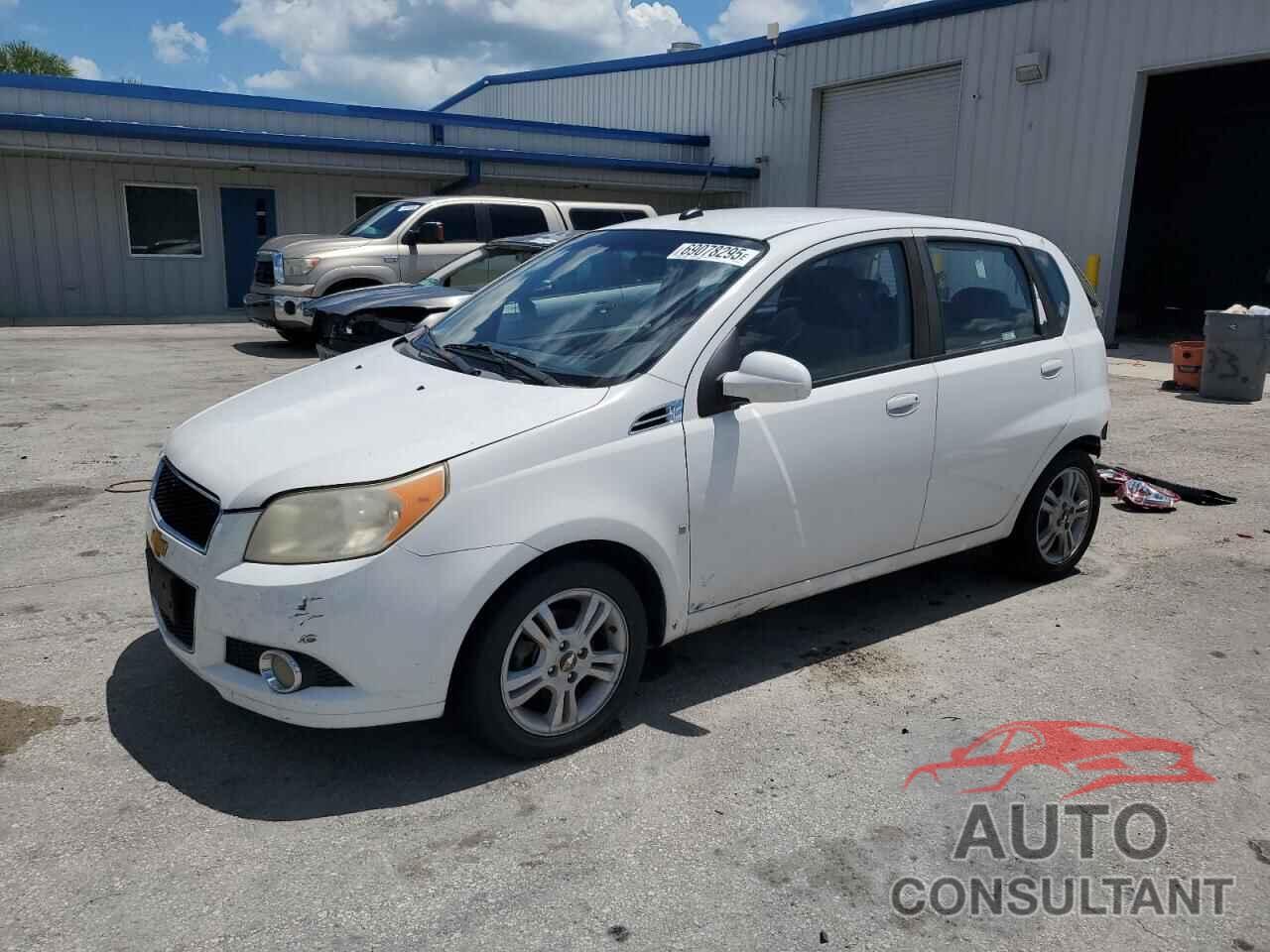 CHEVROLET AVEO 2009 - KL1TG66E29B214740