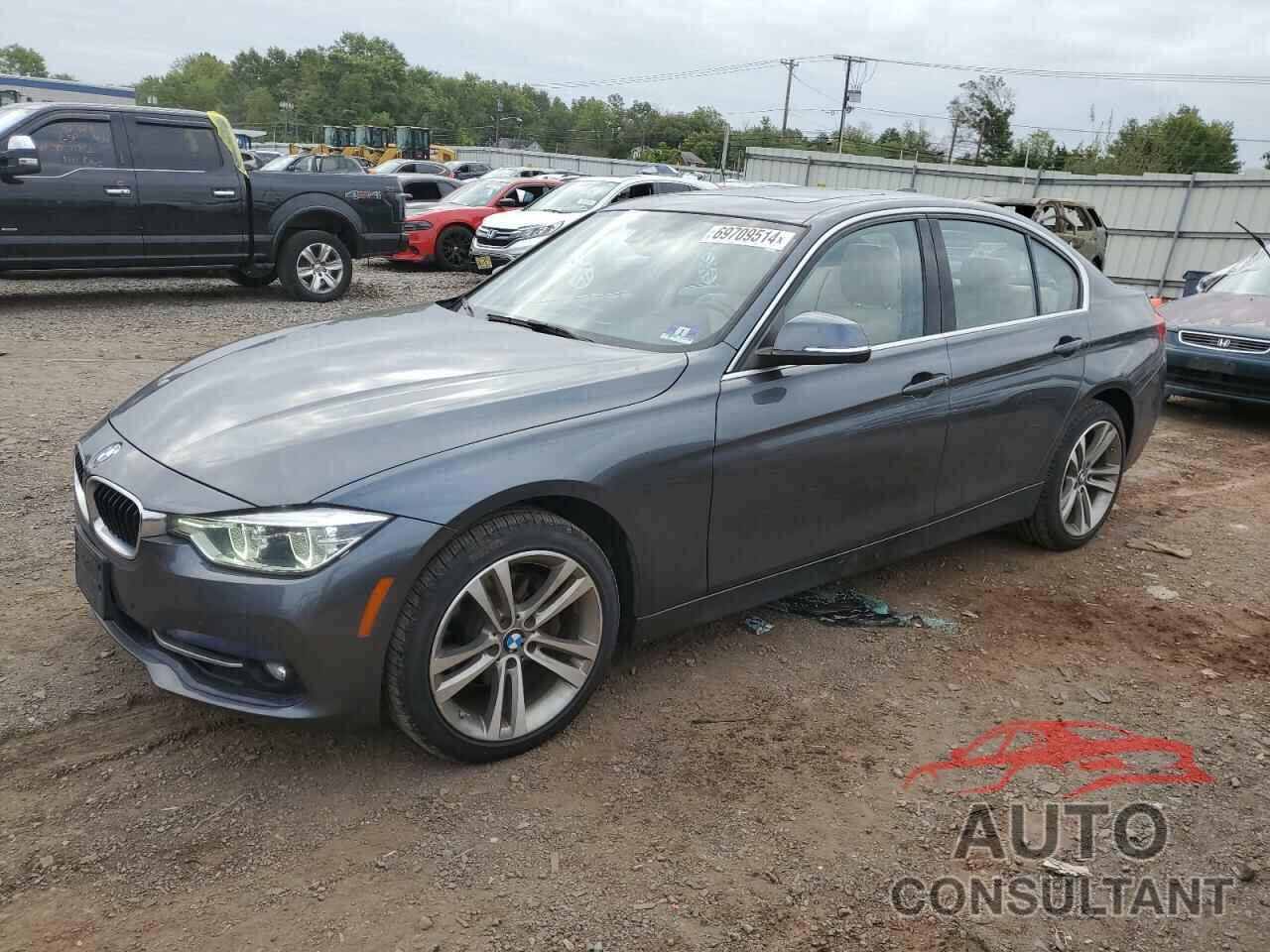 BMW 3 SERIES 2017 - WBA8D9C32HA011733