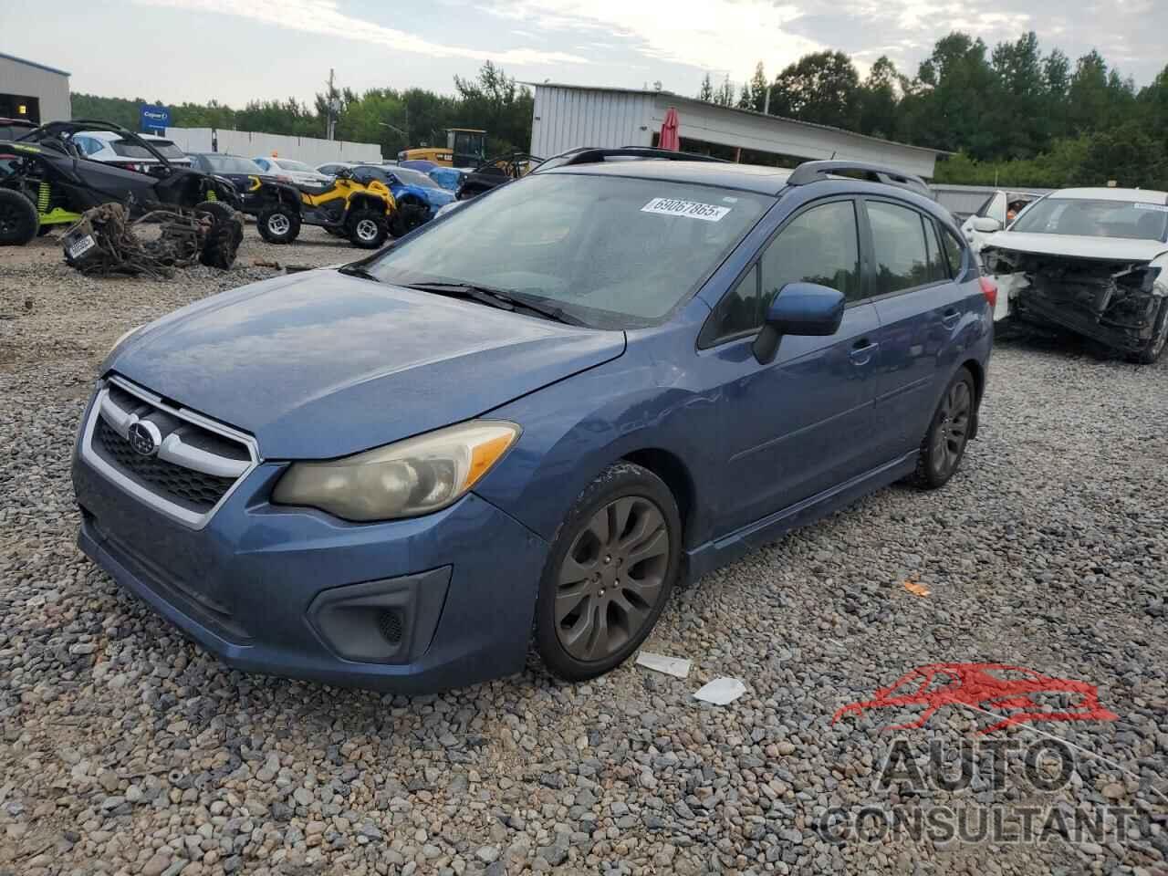 SUBARU IMPREZA 2013 - JF1GPAS61DH218057