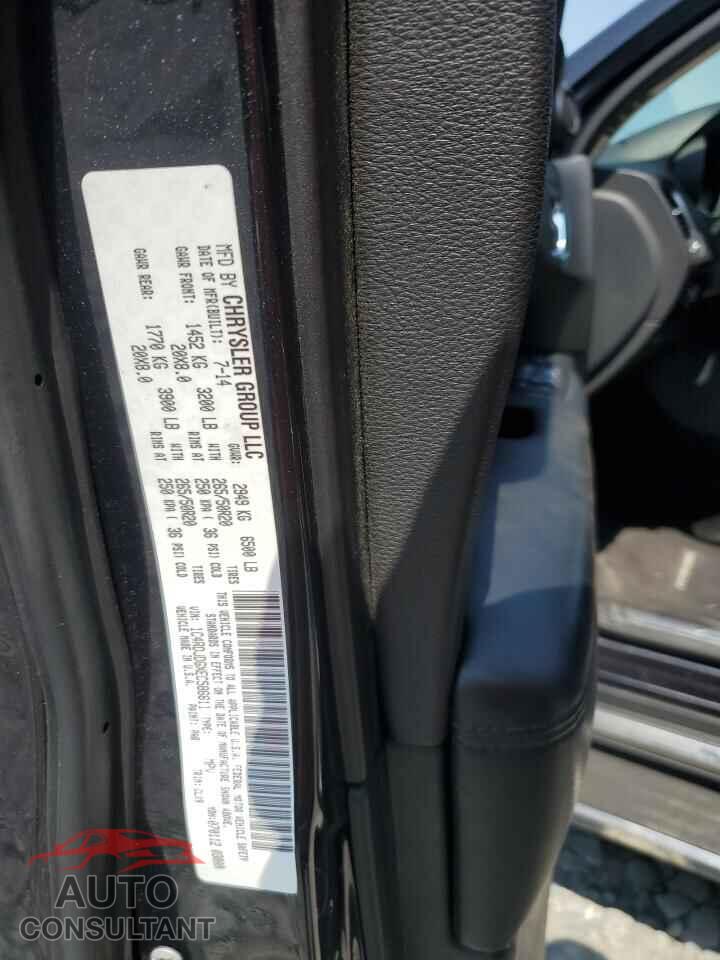 DODGE DURANGO 2014 - 1C4RDJDGXEC586611