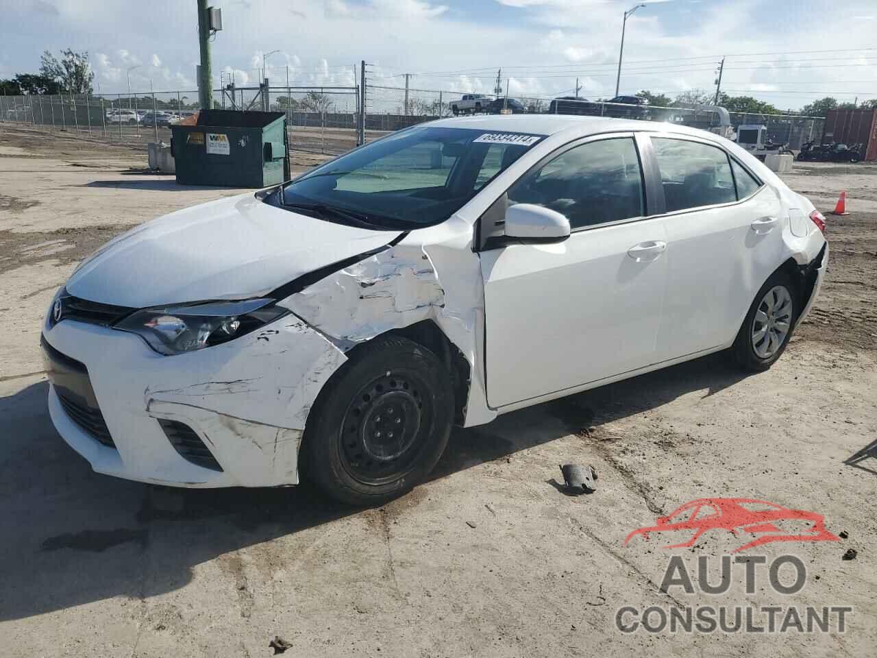 TOYOTA COROLLA 2016 - 2T1BURHE6GC589508