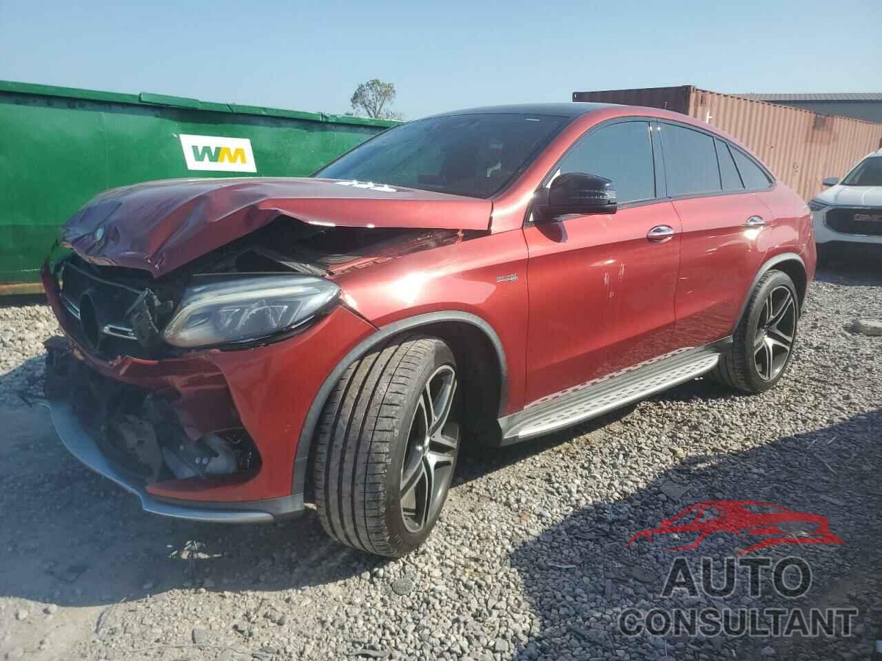 MERCEDES-BENZ GLE-CLASS 2017 - 4JGED6EBXHA072560