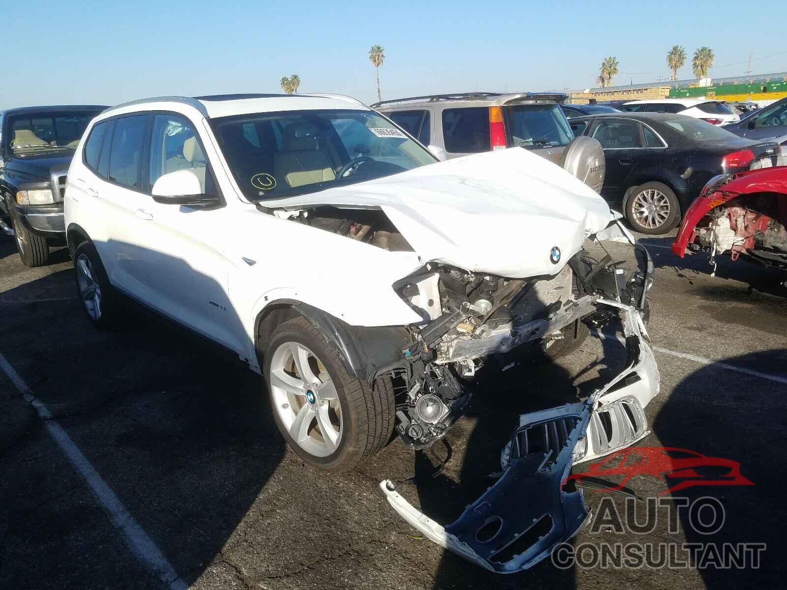 BMW X3 2017 - 5UXWX7C38H0U43253