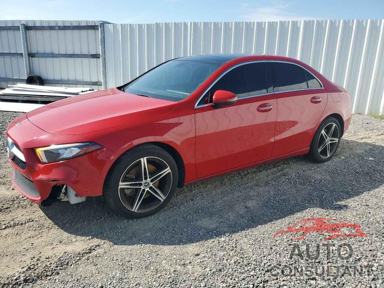 MERCEDES-BENZ A-CLASS 2019 - WDD3G4EB8KW019167