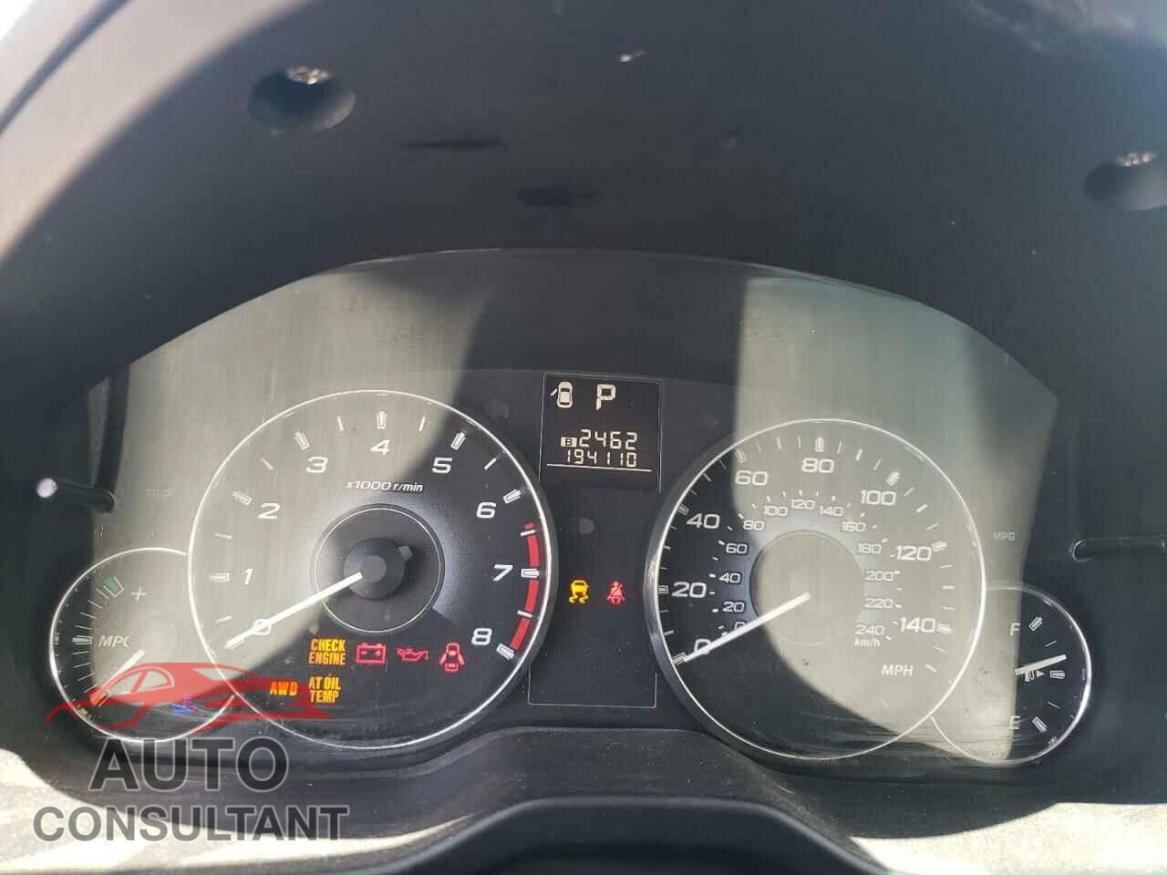 SUBARU OUTBACK 2010 - 4S4BRBLC7A3379770