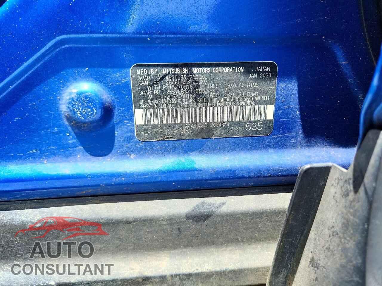 MITSUBISHI ECLIPSE 2020 - JA4AS3AA5LZ034324