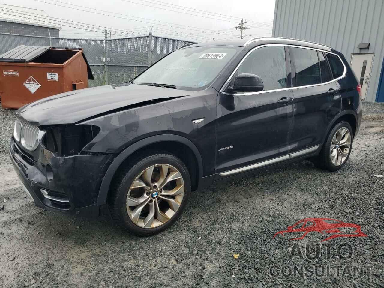 BMW X3 2016 - 5UXWX9C53G0D62837