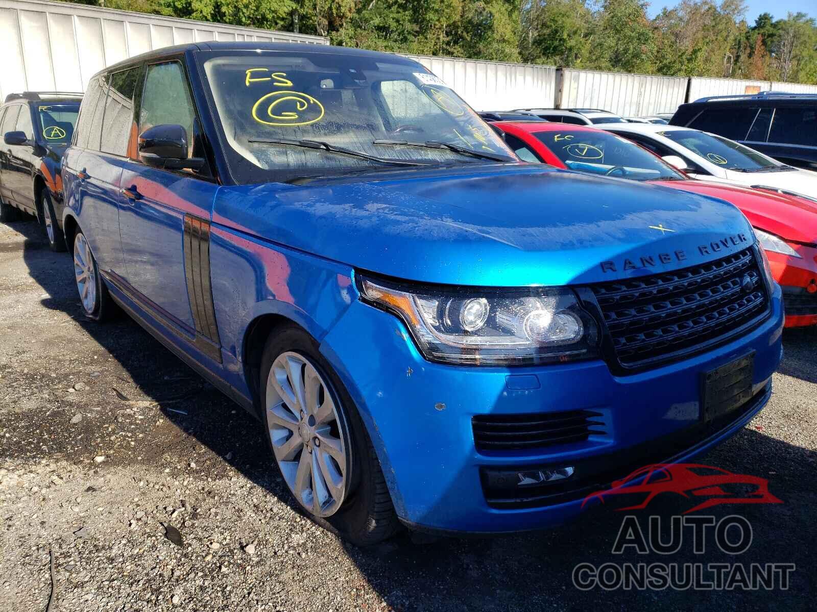 LAND ROVER RANGEROVER 2016 - SALGS2KF0GA252690