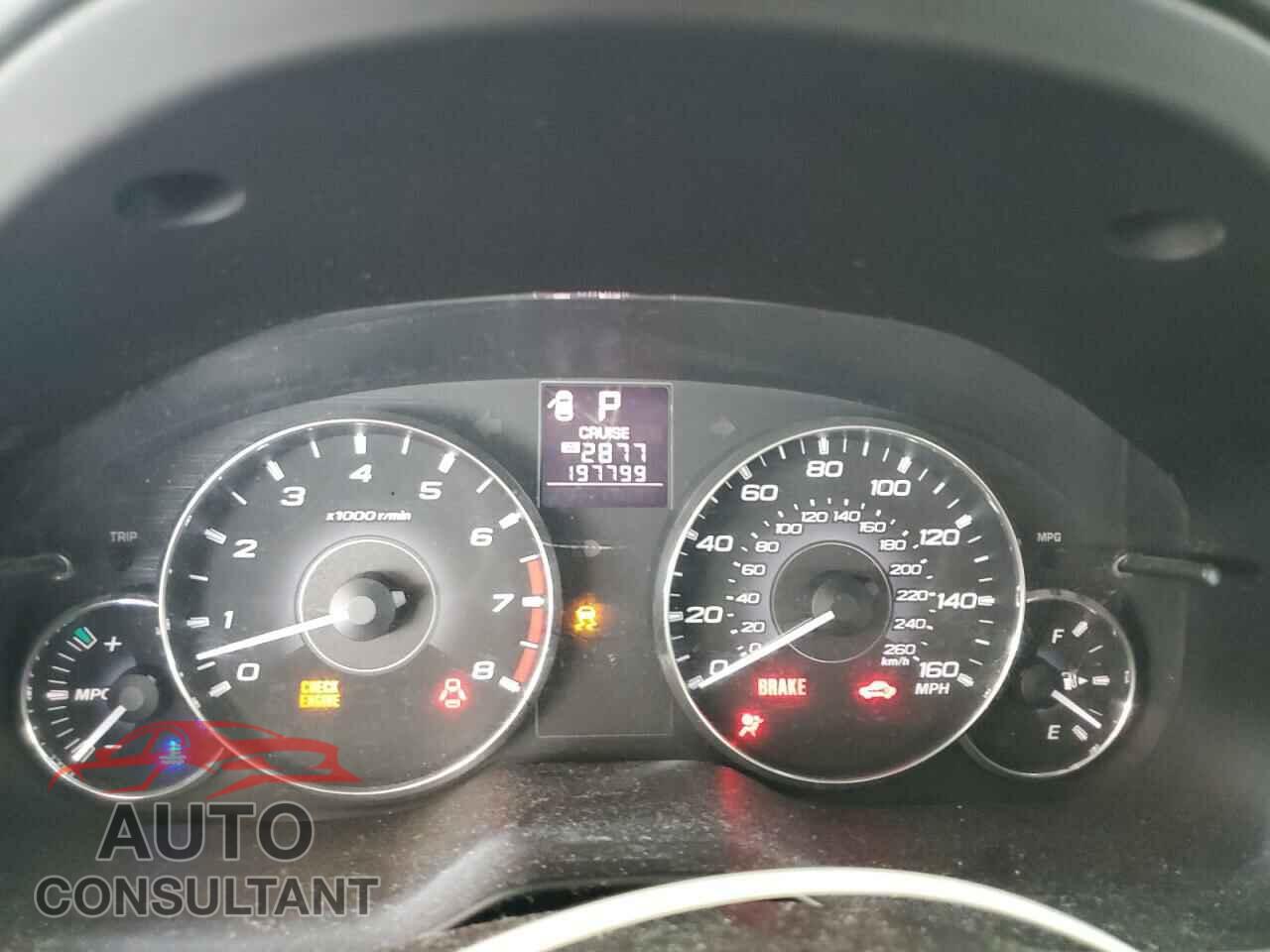 SUBARU OUTBACK 2011 - 4S4BRDKC8B2372945