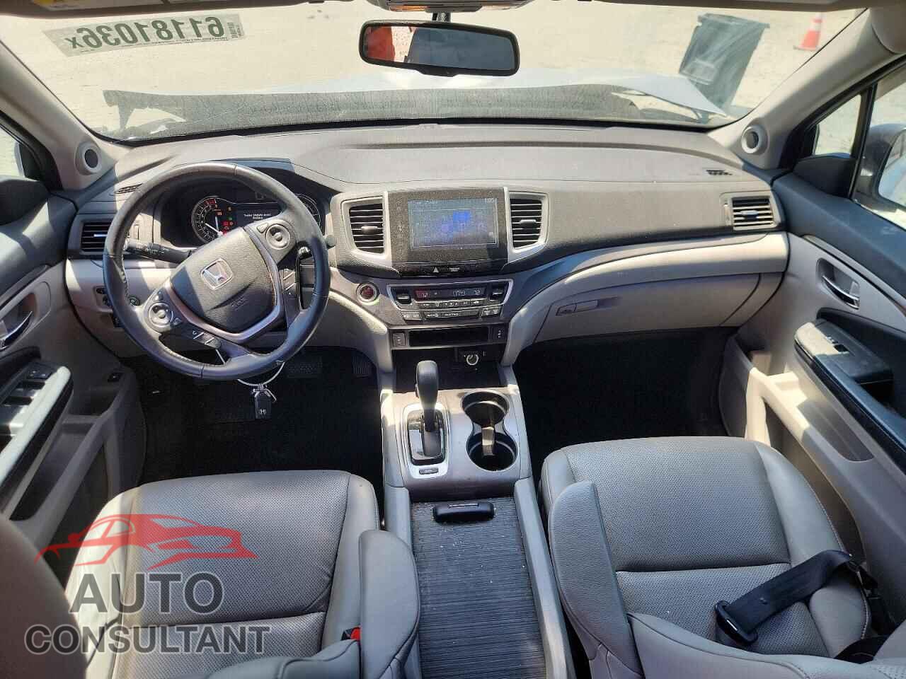HONDA RIDGELINE 2017 - 5FPYK2F65HB006465