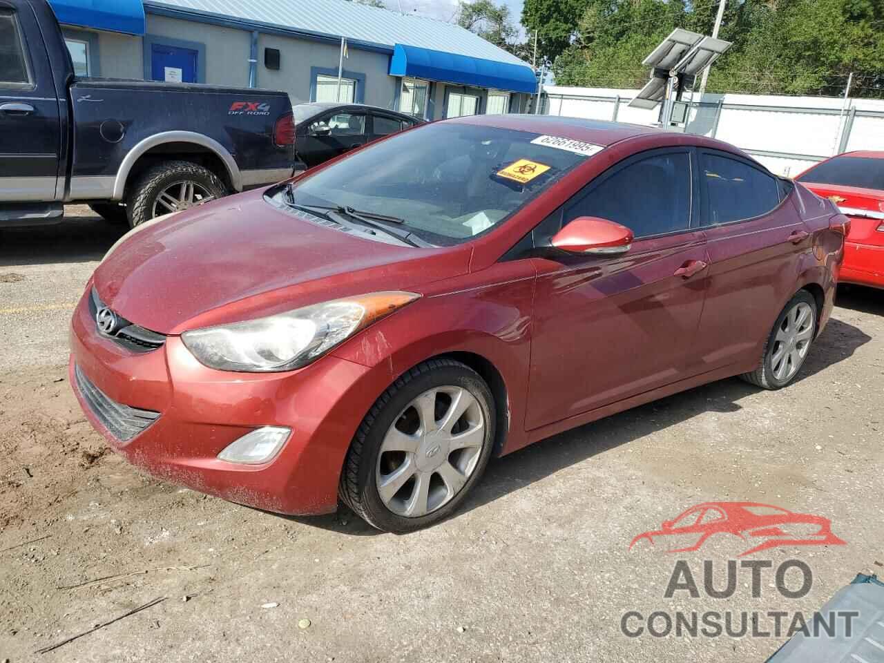 HYUNDAI ELANTRA 2012 - KMHDH4AE6CU244837
