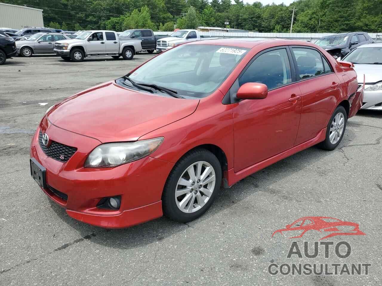 TOYOTA COROLLA 2010 - 2T1BU4EE8AC268889