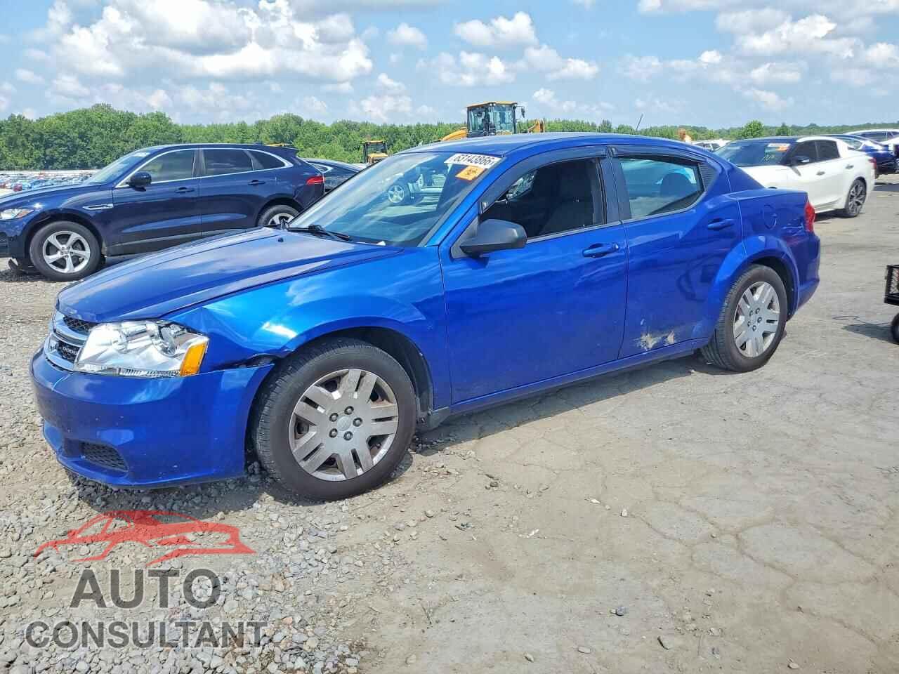 DODGE AVENGER 2013 - 1C3CDZAB3DN622837