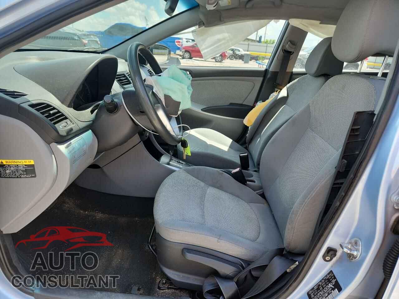 HYUNDAI ACCENT 2012 - KMHCT5AE1CU043699