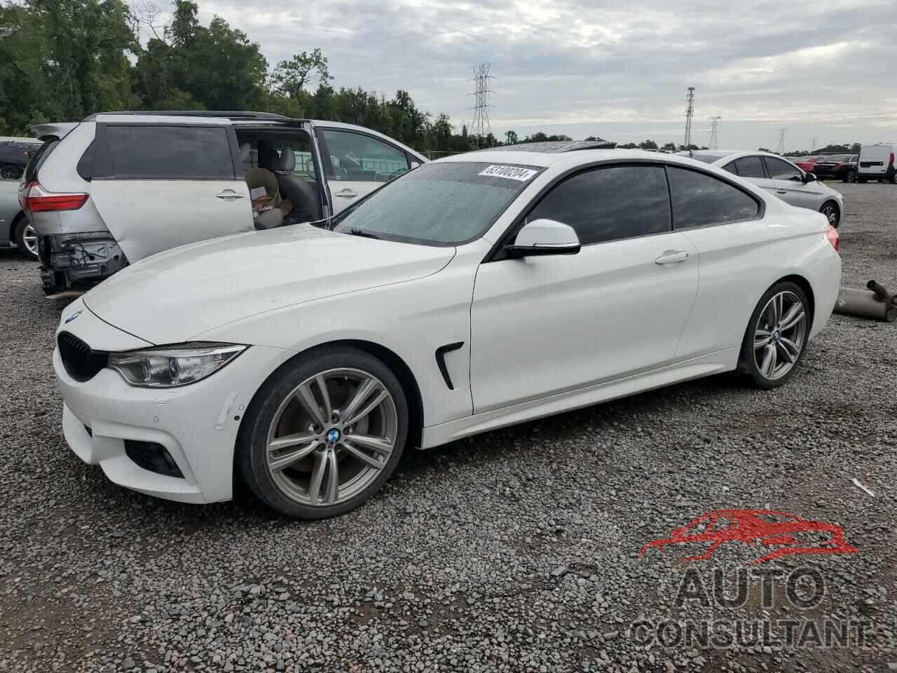 BMW 4 SERIES 2017 - WBA4P1C38HK522736