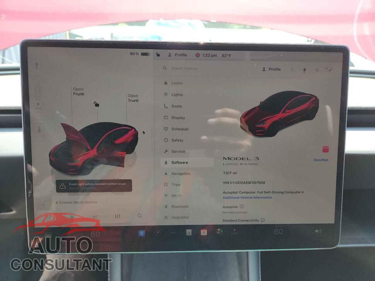 TESLA MODEL 3 2025 - 5YJ3E1EA5SF007908