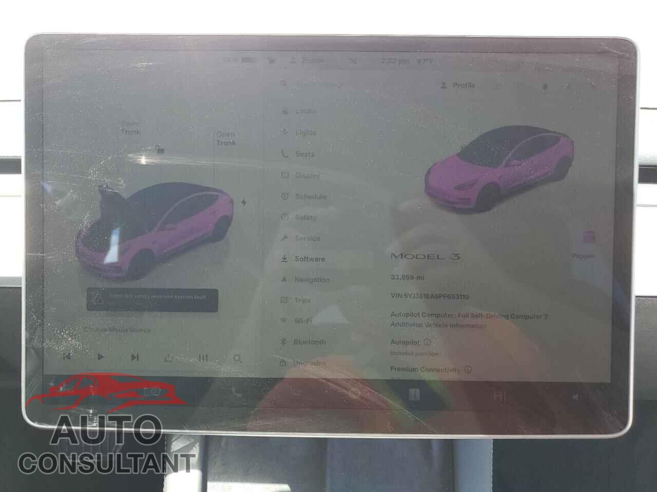 TESLA MODEL 3 2023 - 5YJ3E1EA9PF653119