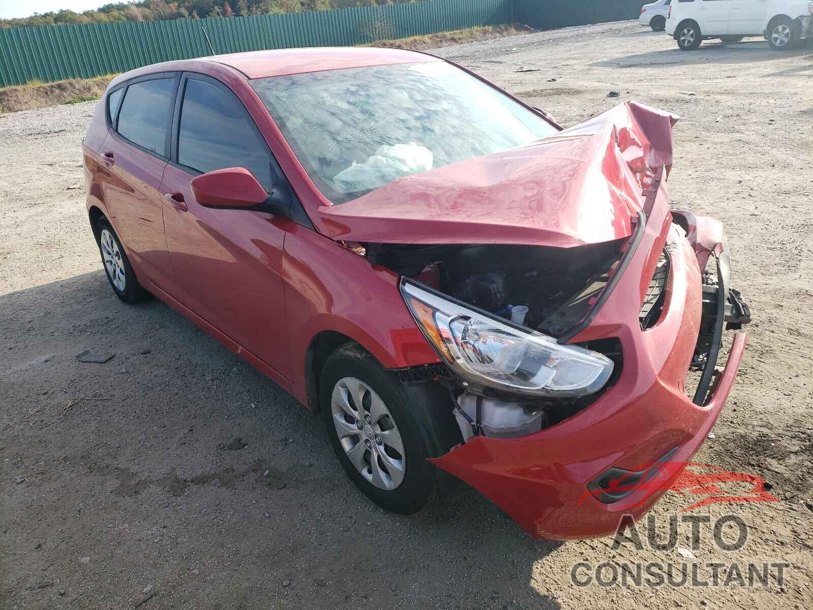 HYUNDAI ACCENT 2017 - KMHCT5AEXHU335584