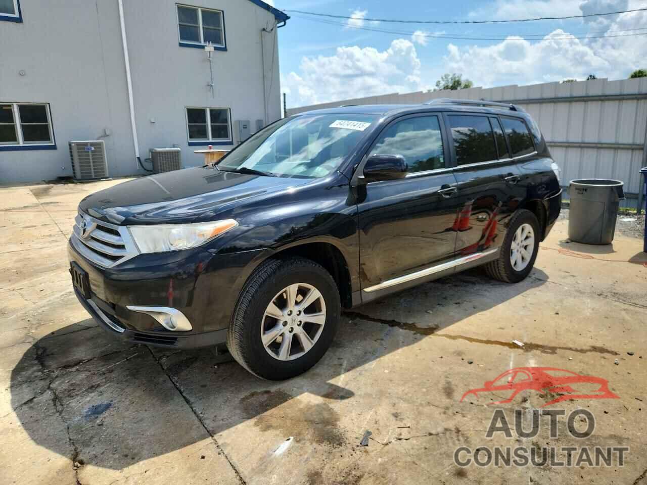 TOYOTA HIGHLANDER 2012 - 5TDBK3EH1CS125688