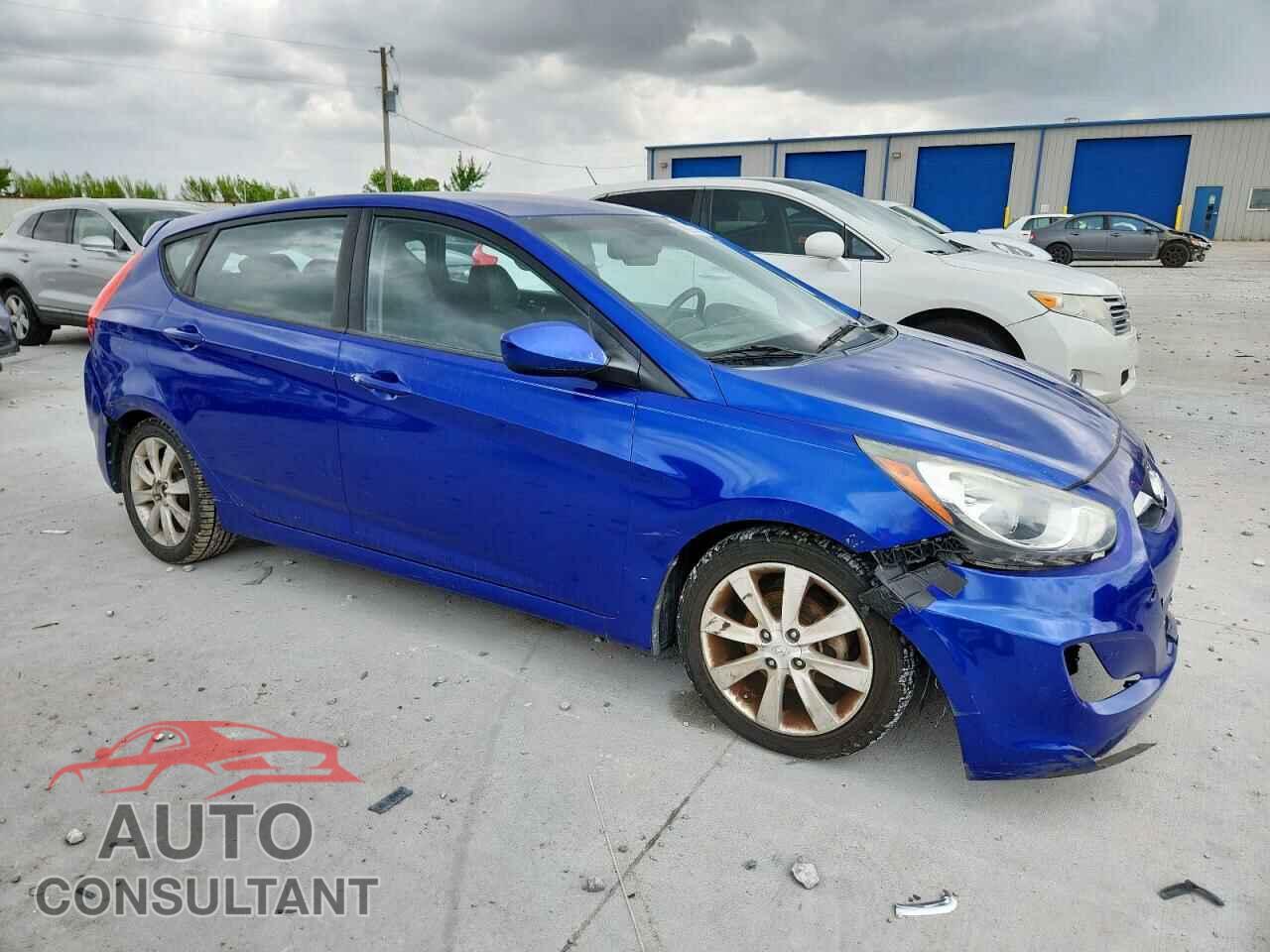 HYUNDAI ACCENT 2012 - KMHCU5AE2CU038265