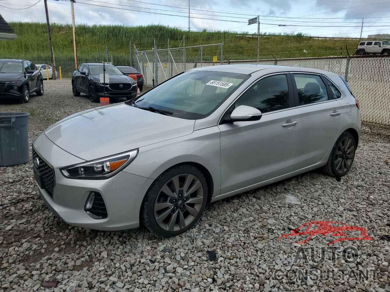 HYUNDAI ELANTRA 2018 - KMHH55LC4JU073028