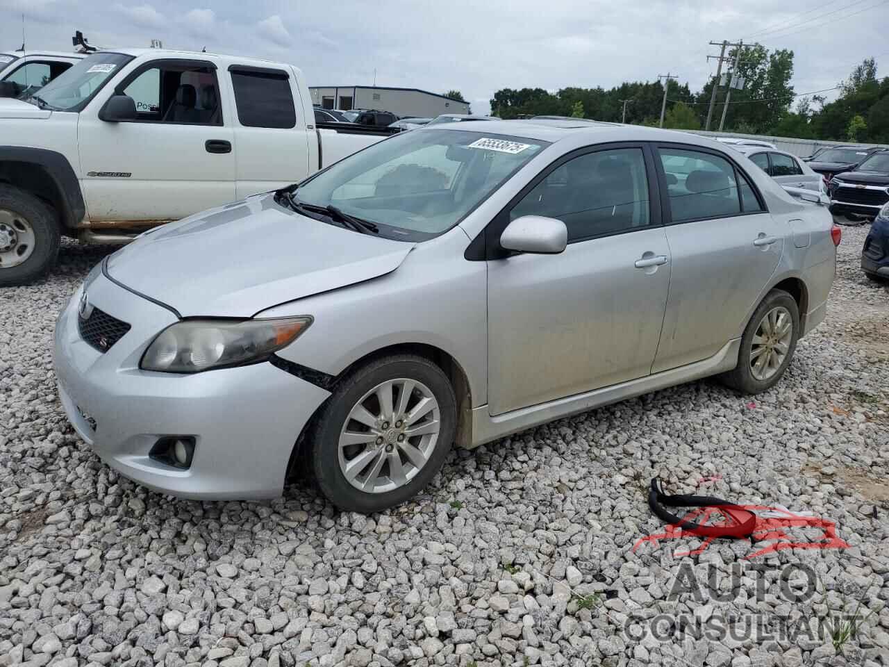 TOYOTA COROLLA 2009 - 2T1BU40E99C139238