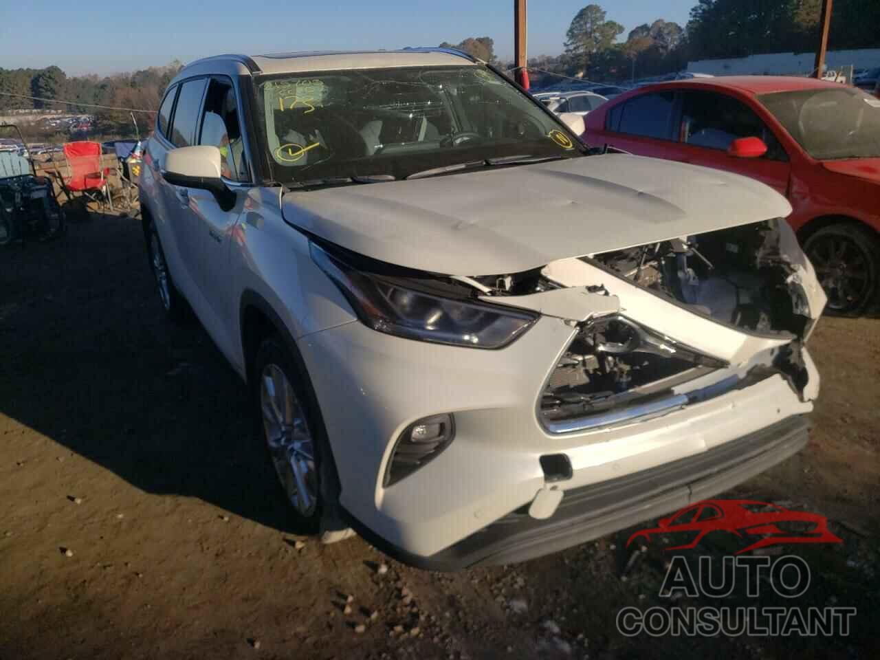 TOYOTA HIGHLANDER 2021 - 5TDDBRCH1MS047607