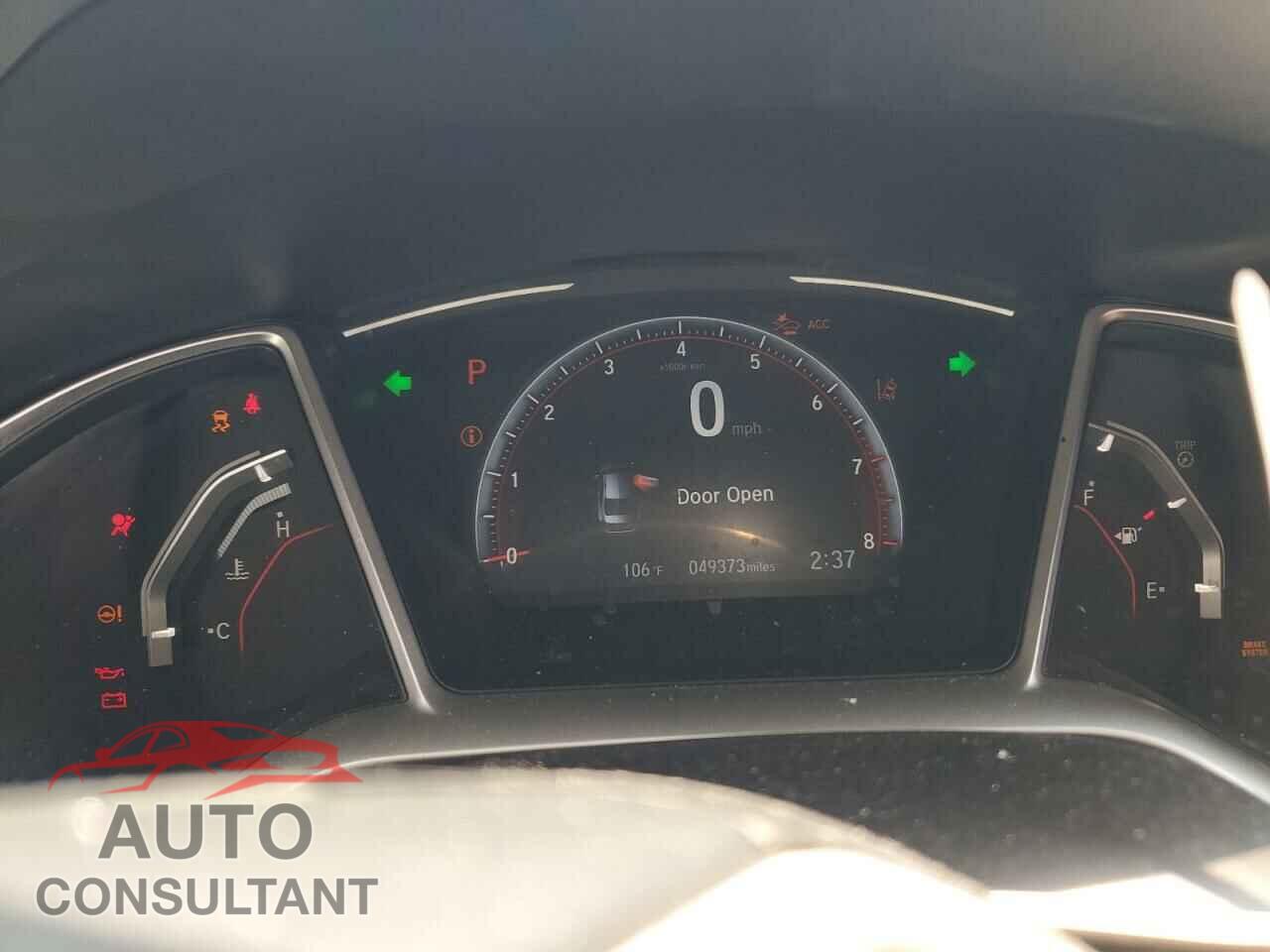 HONDA CIVIC 2019 - 2HGFC2F81KH589523